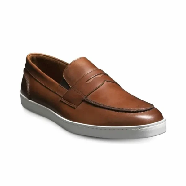 Online Allen Edmonds Randolph Slip-on Sneaker (5380) Chili