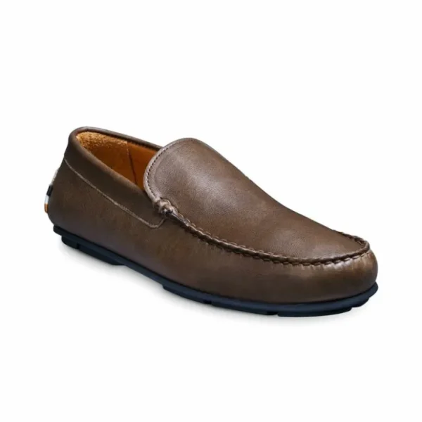 Store Allen Edmonds Santiago Leather Driving Loafer (7172) Brown
