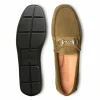 New Allen Edmonds Sebastian Suede Bit Driving Loafer Caper Green (6637) CaperGreen