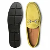 Fashion Allen Edmonds Sebastian Suede Bit Driving Loafer (6452) Citron