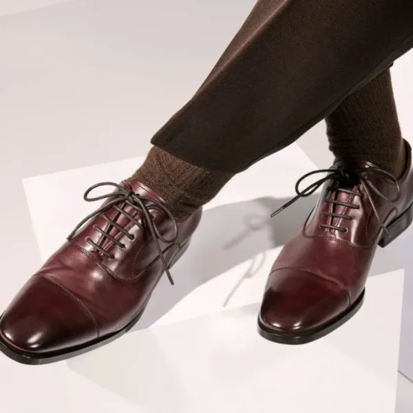 allen_edmonds_siena_leath_5.webp Outlet Allen Edmonds Siena Leather Cap Stitch Oxford Dress Shoe (6703) Burgundy
