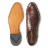 Outlet Allen Edmonds Strand Leather Cap-toe Oxford Dress Shoe Dark Chili (1623) DarkChili