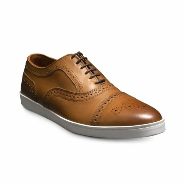 Outlet Allen Edmonds Strand Oxford Dress Sneaker (3866) Walnut