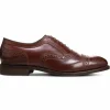 New Allen Edmonds Strand Shell Cordovan Cap-toe Oxford Dress Shoe (3482) Chili