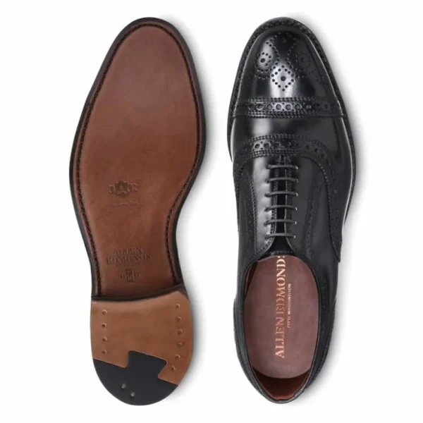 allen_edmonds_strand_shel_3.webp Clearance Allen Edmonds Strand Shell Cordovan Cap-toe Oxford Dress Shoe (3134) Black