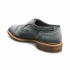 Cheap Allen Edmonds Strandmok Suede Cap-toe Oxford Slate Grey (4634) SlateGrey