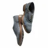 Cheap Allen Edmonds Strandmok Suede Cap-toe Oxford Slate Grey (4634) SlateGrey