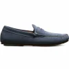 Shop Allen Edmonds Super Sport Suede Penny Loafer (6459) Denim