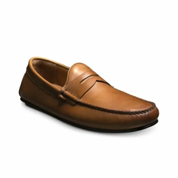 allen_edmonds_super_sport_1-2.webp Fashion Allen Edmonds Super Sport Leather Penny Loafer (6456) Walnut