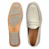 Outlet Allen Edmonds Super Sport Leather Penny Loafer Light Grey (7110) LightGrey
