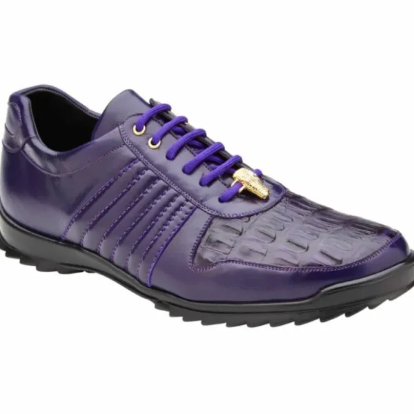 belvedere_astor_genuine_h_1-1.webp Online Belvedere Astor Genuine Hornback Caiman Crocodile Crocodile / Calfskin Sneakers (33599) Purple