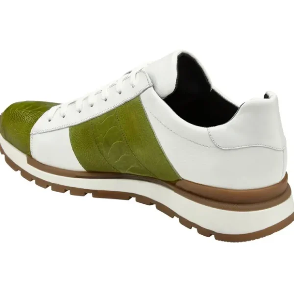 belvedere_blake_ostrich_s_2.webp New Belvedere Blake Ostrich Sneakers Lime / White (33629)
