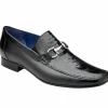 Hot Belvedere Bruno Ostrich & Italian Calfskin Shoes (1026) Black