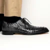 Best Sale Belvedere Chapo Hornback Lace Up Shoes (1465) Black