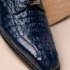 Online Belvedere Chapo Hornback Shoes (1465) Navy