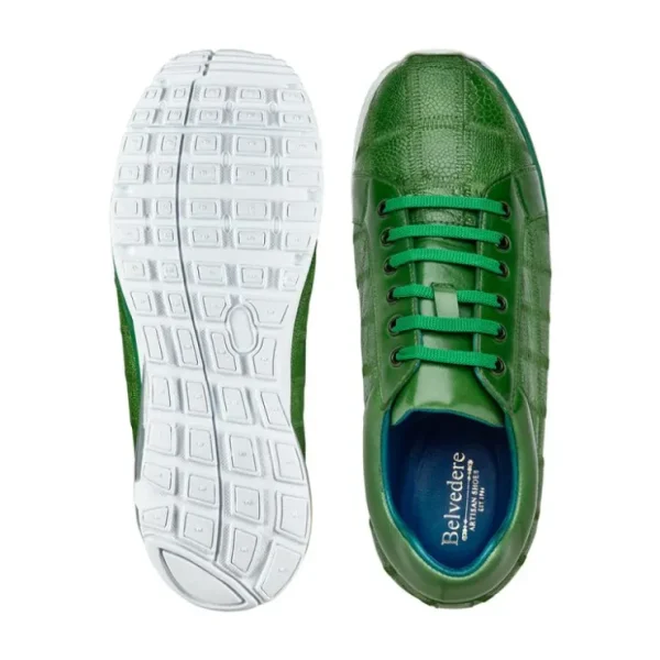 belvedere_magnus_ostrich__3-1.webp New Belvedere Magnus Ostrich Patchwork Sneakers (E21) Emerald