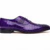 Sale Belvedere Mare Ostrich/Eel Shoes (2P7) Purple