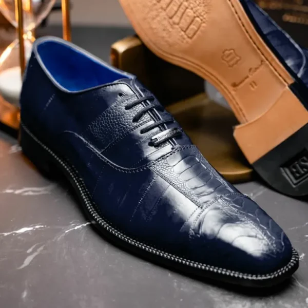 belvedere_mare_ostricheel_10-2.webp New Belvedere Mare Ostrich/Eel Shoes (2P7) Navy