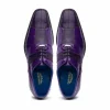 Sale Belvedere Mare Ostrich/Eel Shoes (2P7) Purple