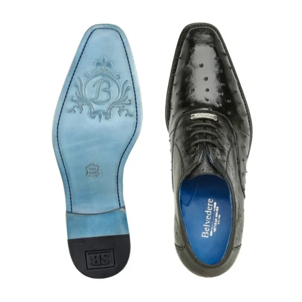 belvedere_orlando_genuine_2-2.webp Online Belvedere Orlando Genuine Ostrich Quill Shoes (D01) Black