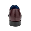 Clearance Belvedere Orlando Genuine Ostrich Quill Shoes Antique Dark Burgundy (D01) AntiqueDarkBurgundy