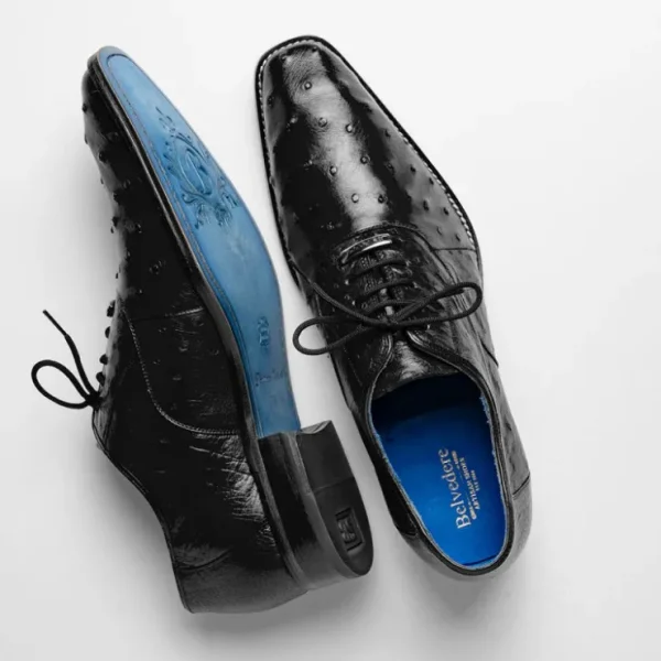 belvedere_orlando_genuine_5-2.webp Online Belvedere Orlando Genuine Ostrich Quill Shoes (D01) Black