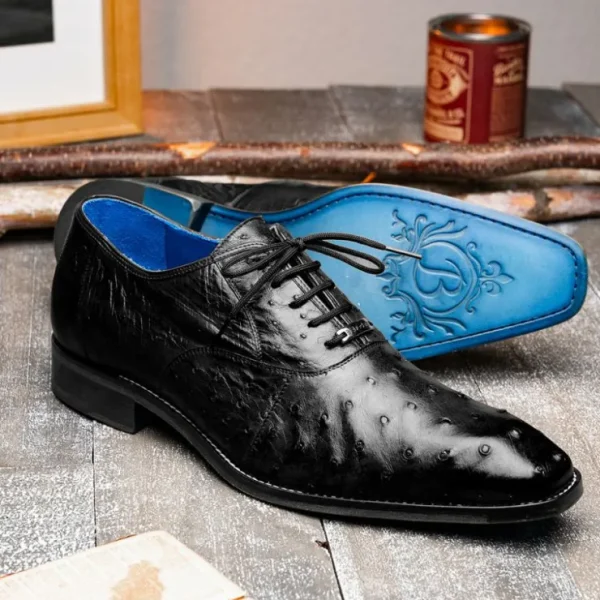 belvedere_orlando_genuine_7-2.webp Online Belvedere Orlando Genuine Ostrich Quill Shoes (D01) Black