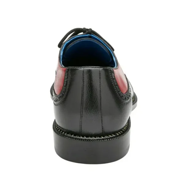 belvedere_sesto_genuine_o_3-2.webp Flash Sale Belvedere Sesto Genuine Ostrich Quill / Italian Leather Shoes Black / Red (R54)