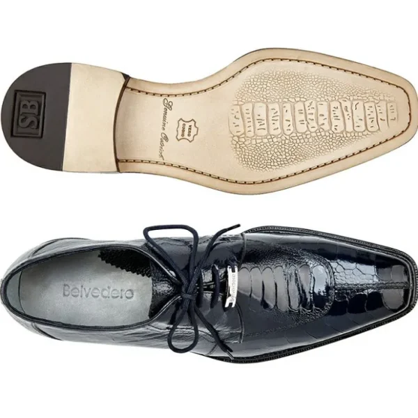 belvedere_siena_ostrich_l_1-3.webp Fashion Belvedere Siena Ostrich Lace Up Shoes (1463) Navy