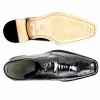 Cheap Belvedere Siena Ostrich Lace Up Shoes (1463) Black