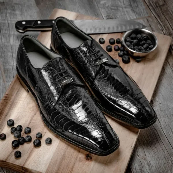 belvedere_siena_ostrich_l_3.webp Cheap Belvedere Siena Ostrich Lace Up Shoes (1463) Black