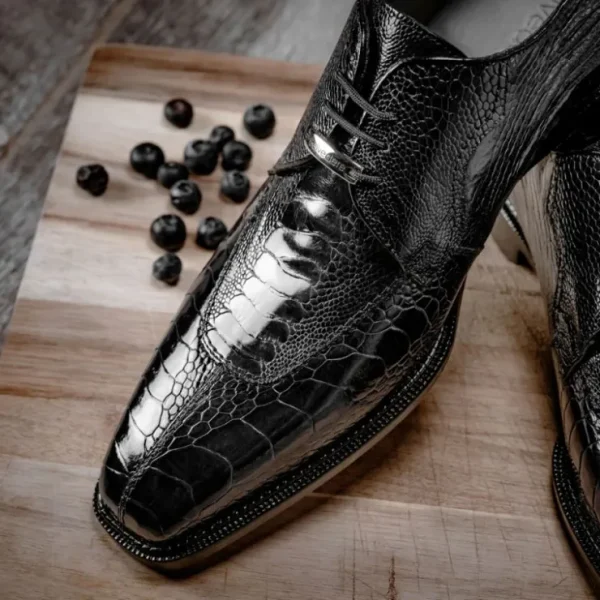 belvedere_siena_ostrich_l_7.webp Cheap Belvedere Siena Ostrich Lace Up Shoes (1463) Black