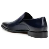 Outlet Belvedere Studio Andreo Deerskin & Nappa Loafers Navy
