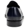 Outlet Belvedere Studio Andreo Deerskin & Nappa Loafers Navy