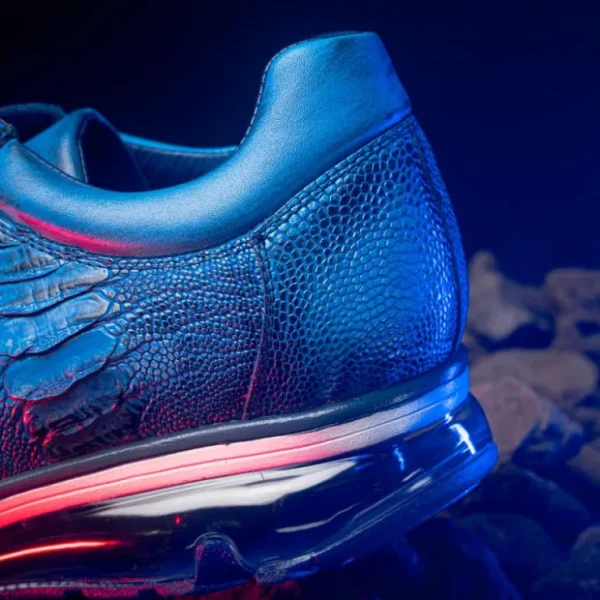 belvedere_todd_ostrich_le_12.webp Clearance Belvedere Todd Ostrich Leg Sneakers Ocean Blue (E02) OceanBlue