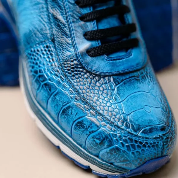 belvedere_todd_ostrich_le_8-1.webp Clearance Belvedere Todd Ostrich Leg Sneakers Ocean Blue (E02) OceanBlue