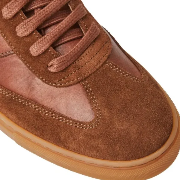 bruno_magli_baccio_leathe_5.webp Cheap Bruno Magli Baccio Leather & Suede Sneaker Cognac