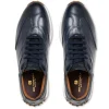 Online Bruno Magli Duccio Mid Leather Jogger Sneaker Navy