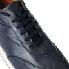 Online Bruno Magli Duccio Mid Leather Jogger Sneaker Navy