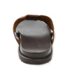 Cheap Bruno Magli Empoli Slide Sandals Dark Brown DarkBrown