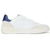 Outlet Bruno Magli Henry Suede & Leather Sneaker White