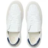 Outlet Bruno Magli Henry Suede & Leather Sneaker White