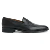 Outlet Bruno Magli Maioco Leather Slip On Loafer Black
