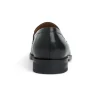 Outlet Bruno Magli Maioco Leather Slip On Loafer Black