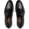 Outlet Bruno Magli Maioco Leather Slip On Loafer Black