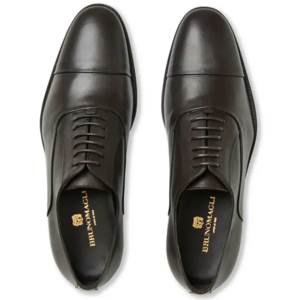 Cheap Bruno Magli Maioco Leather Oxfords Brown