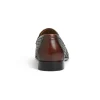 Shop Bruno Magli Manfredo Woven Leather Slip-on Loafers Brown
