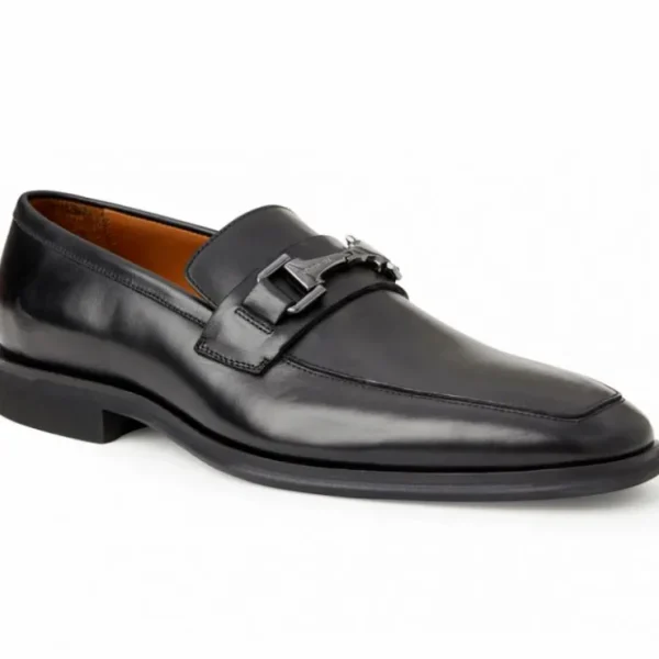 bruno_magli_raging_leathe_0.webp Outlet Bruno Magli Raging Leather Bit Loafer Black