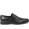New Bruno Magli Raging Leather Slip-on Shoes Black