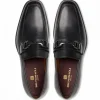 Outlet Bruno Magli Raging Leather Bit Loafer Black